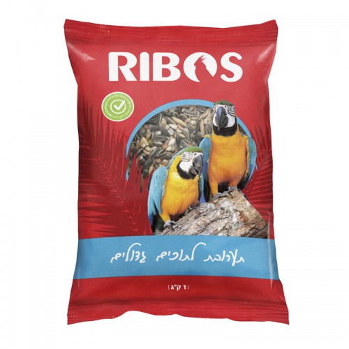 ריבוס תערובת תוכים גדולים 1 ק"ג